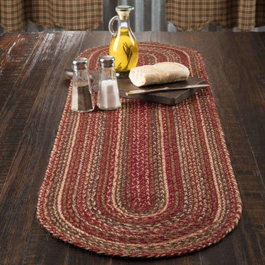 Cider Mill Jute Braided Table Runner - The Fox Decor